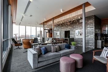 Clubhouse/resident lounge with panoramic views